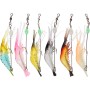 Camarón Biónico Luminoso Señuelo de Pesca Artificial, Pesca con Anzuelos Afilados para Cañas de Cebo, de Roca, de Mar, de Mano,