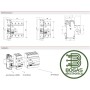 Interruptor Diferencial auto rearmable 2P (N+F) 40A | 30mA | 10kA | Type F | Super Inmunizado | C E |