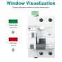 DEWIN Diferencial Auto Rearmable,2P 63A 30MA Diferencial Superinmunizado Rearmable Diferencial Rearme Automatico RCCB