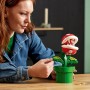 LEGO Super Mario Planta Piraña, Figura de Personaje Articulada con Tubería y 2 Monedas, Maqueta para Construir para Adultos,