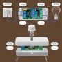 AXFEE Interruptor Regulador de Luz, Dimmer Led 220V, 220V-240V Regulador Intensidad Led, Potenciómetro Regulador de Luz con
