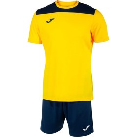 Joma - Sports Training Set, 8XS - 3XL - Short Sleeve Round Neck Top, Short with Elastic Waist and Drawstring - Phoenix II