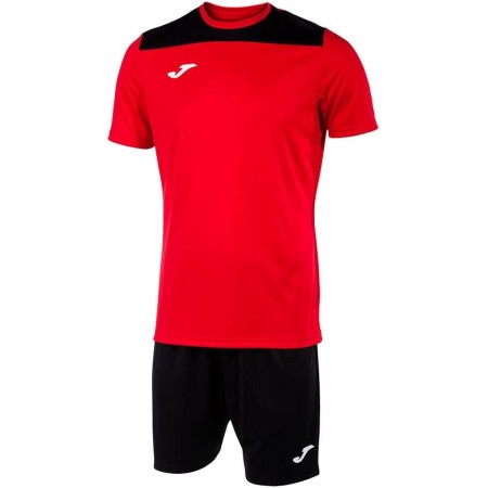 Joma - Sports Training Set, 8XS - 3XL - Short Sleeve Round Neck Top, Short with Elastic Waist and Drawstring - Phoenix II