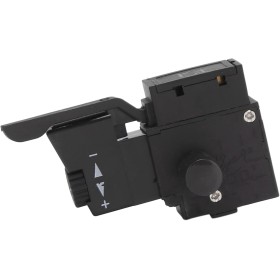 Fozriybefy FA2-6/1BEK SPST Interruptor del boton del disparador herramienta electrica de bloqueo Negro