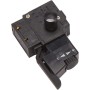 Fozriybefy FA2-6/1BEK SPST Interruptor del boton del disparador herramienta electrica de bloqueo Negro