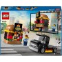 LEGO City Camión Hamburguesería, Food Truck de Juguete, Regalo para Niños y Niñas de 5 Años o Más, Juego Imaginativo con