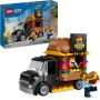LEGO City Camión Hamburguesería, Food Truck de Juguete, Regalo para Niños y Niñas de 5 Años o Más, Juego Imaginativo con