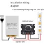 LOLPALONE 5 piezas DC 12V 24V LED Dimmer Switch 30A Regulador de Voltaje Controlador Ajustable para Tiras LED Dimmer Dimmer