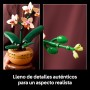 LEGO Botanical Miniorquídea, Orquídea Flor y Planta Artificial para Decoración del Hogar y Salón, Maqueta para Construir para