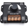LOLPALONE 5 piezas DC 12V 24V LED Dimmer Switch 30A Regulador de Voltaje Controlador Ajustable para Tiras LED Dimmer Dimmer