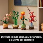 LEGO Botanical Miniorquídea, Orquídea Flor y Planta Artificial para Decoración del Hogar y Salón, Maqueta para Construir para