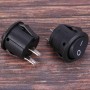 yasoe 5 x Interruptor Basculante Redondo On/Off SPST CA 6A/125V 3A/250V - Negro