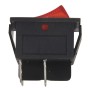 Duendhd Luz Roja 4 Pin DPST ON/Off Interruptor Basculante 15A/250V 20A/125V 28x22mm