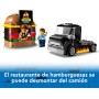 LEGO City Camión Hamburguesería, Food Truck de Juguete, Regalo para Niños y Niñas de 5 Años o Más, Juego Imaginativo con