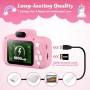 TIATUA Camara Fotos Infantil,1080P HD Selfie Video Cámara de Fotos para Niños,Videocámara Infantil con Pantalla de 2.0" y