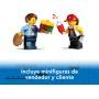 LEGO City Camión Hamburguesería, Food Truck de Juguete, Regalo para Niños y Niñas de 5 Años o Más, Juego Imaginativo con