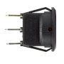 1 Interruptor Basculante Redondo 6A 250VAC 10A 125VAC 2Posiciones 3Pines Interruptores Conmutador Palanca ON/OFF Rojo para Coche
