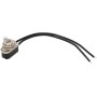 Mini interruptor de palanca precableado, interruptor de palanca precableado AC250V 6A ON/OFF SPST Baquelita Shell Metal Button
