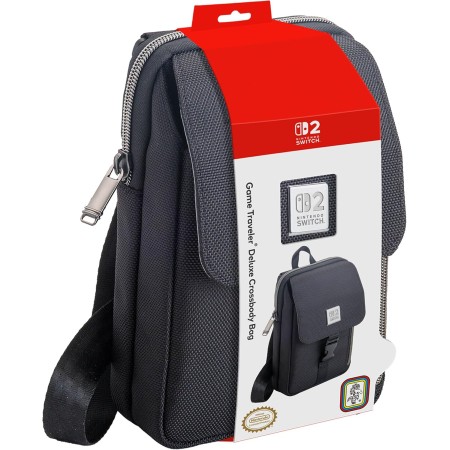 RDS - Estuche de viaje de lujo con licencia para Nintendo Switch 2, Nintendo Switch OLED y Nintendo, sistema de almacenamiento,
