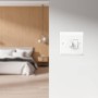 Combo de regulador de intensidad LED e interruptor de luz de pared basculante, interruptor de 2 vías y regulador de intensidad