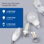 Combo de regulador de intensidad LED e interruptor de luz de pared basculante, interruptor de 2 vías y regulador de intensidad