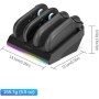 FPVtosky Base de Carga para Switch 2 Joycon(2025), Base de Carga de 4 mandos para Accesorios SW2 Joy-con, con luz indicadora LED