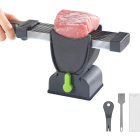 CALISTOUK Cortafiambres Cortador de Carne, Cortador Manual Carne Fresca Espesor Ajustable 2 o 4 mm per Ternera Cerdo Salmón