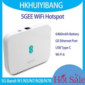 Enrutador móvil WiFi 5GEE desbloqueado, banda Dual de 2,33 Gbps, tarje
