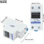 Medidor eléctrico de Digitaces de la exhibición del LCD para medir el consumo de energía la monofásico en AC220V y 60A