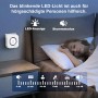 SURFOU Timbre Inalámbrico Exterior Interior Impermeable, Campainha Sem Fios Exterior, Kit Wireless Doorbell Puerta para Casa
