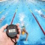 Cronómetro Deportivo con Silbato de Acero Inoxidable, Cronometros Deportivos para Futbol, Natación o Atletismo, Cronometro