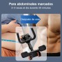 Rueda Abdominale con Soporte de Codo y Rebote AutomáticoTres RuedasRodillo Abdominales Soporte Entrenamiento Absculpt, Maquina
