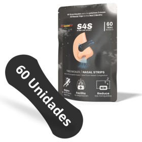 60 Tiras Nasales Deportivas | Nose Trips | Tiras Antironquidos Nasal | Alivio de la congestión Nasal y Mejora del Rendimiento