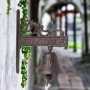 Campana de hierro fundido – Timbre de puerta de hierro fundido – Timbre de puerta de hierro fundido | Campana de alta calidad,
