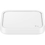 Samsung Wireless Charger Single Fast Charging 2.0 con Power Adapter 15W, Blanco