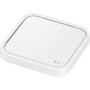 Samsung Wireless Charger Single Fast Charging 2.0 con Power Adapter 15W, Blanco