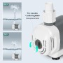 Boxtech Bomba de acuario 3 en 1 con motor de cobre de 25dB ultrasilencioso 25W 1500L/H, 3 modos de fondo lateral de tierra,