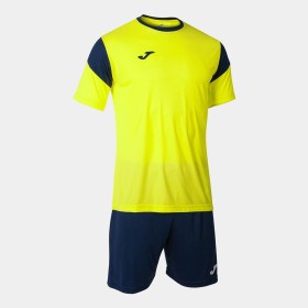 Joma - Conjunto Deportivo , 8XS - 3XL - Camiseta Manga Corta Cuello Redondo y Short con Cintura Elástica y Cordón - Phoenix