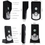 Timbre de puerta inalámbrico y negro, inalámbrico, de largo alcance, con tonos de llamada, volumen para mayor comodidad (negro)
