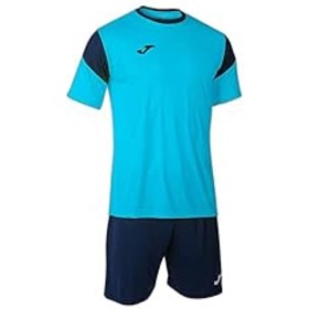 Joma - Conjunto Deportivo , 8XS - 3XL - Camiseta Manga Corta Cuello Redondo y Short con Cintura Elástica y Cordón - Phoenix