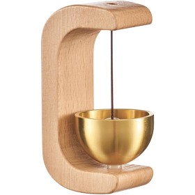 Chime de la Puerta - Puerta de Apertura de Madera de Madera | Madera en Forma de campanina magnética en Forma de Puerta, Timbre