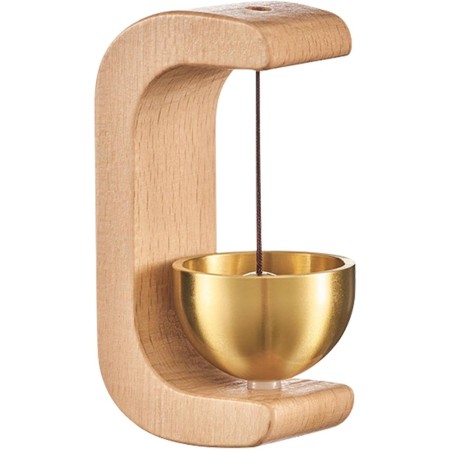 Chime de la Puerta - Puerta de Apertura de Madera de Madera | Madera en Forma de campanina magnética en Forma de Puerta, Timbre