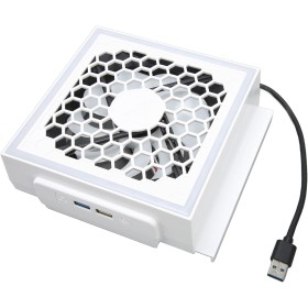Ventilador de Refrigeración para Xbox Series S, 7 Modos de Luz RGB Ajustables, Enfriador de Consola de Juegos, Sistema de