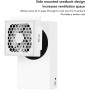 Ventilador de Refrigeración para Xbox Series S, 7 Modos de Luz RGB Ajustables, Enfriador de Consola de Juegos, Sistema de