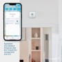 Homematic IP Smart Home 152348A0 Combi Señalización acústica + óptica Gong para Timbre de Puerta sin Cable, Funciona con Pilas,