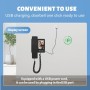 TKMARS Timbre con Camara Exterior, Videoportero, Visión Nocturna Infrarroja，1080P Timbre Inalámbrico Exterior Impermeable con