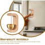 usefulbeauty Campana de Campana de Puerta magnética, Timbre de Madera magnética - Timera Decorativa para la Entrada,Campana de