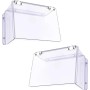 Gettimore Cubierta de lluvia eléctrica para exteriores, cerradura mecánica electrónica, cubierta protectora impermeable acrílico