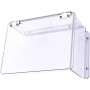 Gettimore Cubierta de lluvia eléctrica para exteriores, cerradura mecánica electrónica, cubierta protectora impermeable acrílico