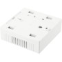 Bulevisiter Panel de timbre de puerta, panel de timbre de puerta de sonido Din Don, 220 V con cable de volumen claro, alto